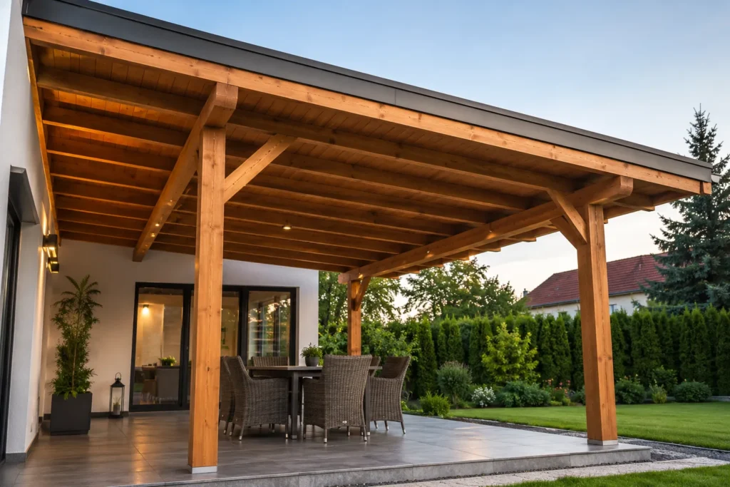 Terrassenbau 2 Zimmererarbeiten terrassenbau